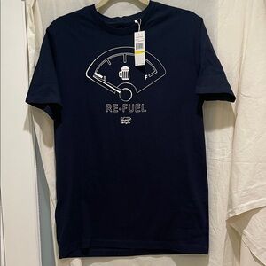 Re-Fuel Graphic Tee in Navy